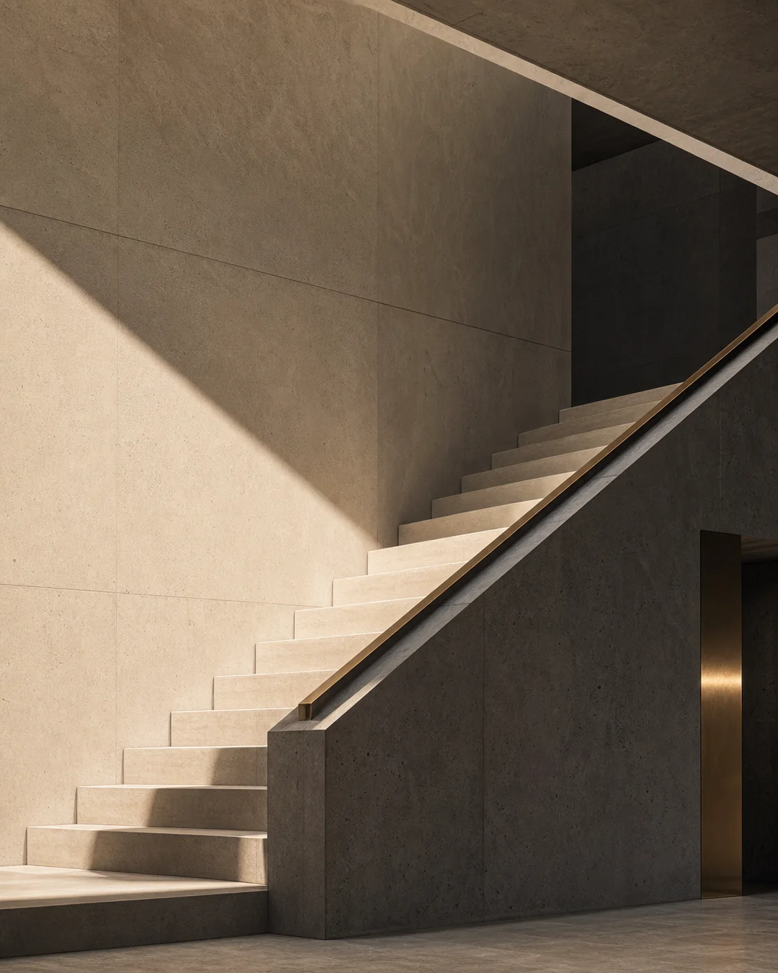 Architectural staircase representing disciplined progress and sustainable scale.